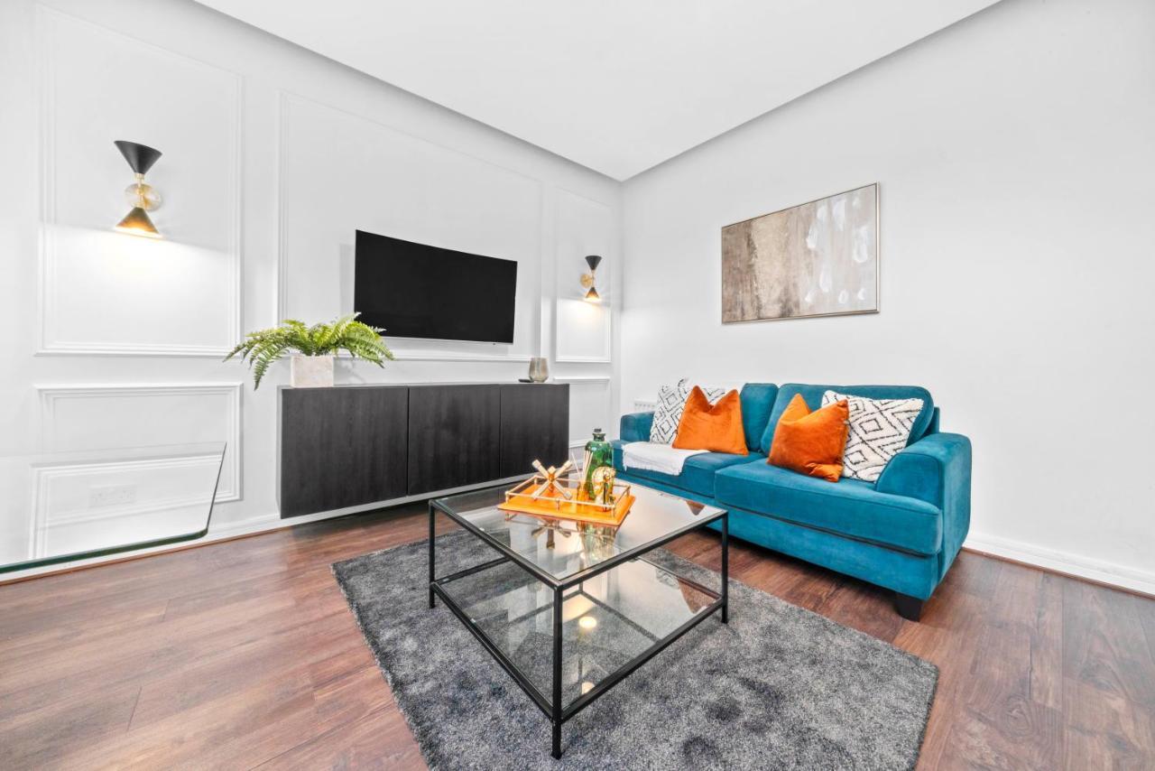 Modern Apartment With Free Parking Near Town & Glasgow Green Kültér fotó